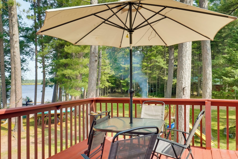 Dock & Views: Lakefront Family Home in Conover!