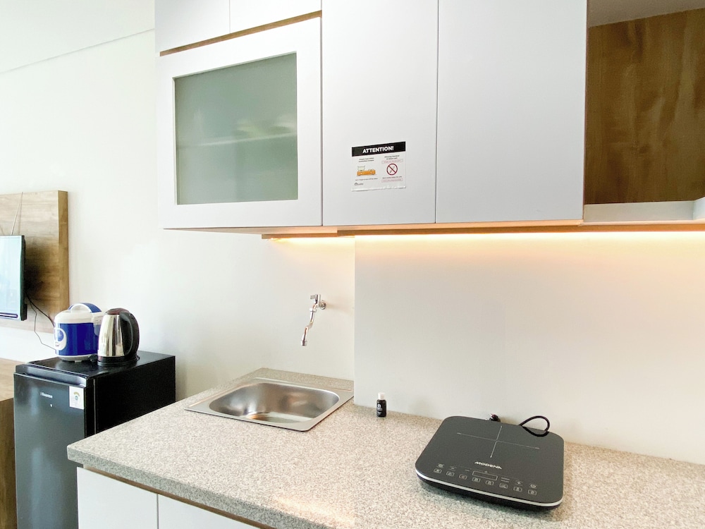Wooden Touch Studio At Lrt City Bekasi Apartment