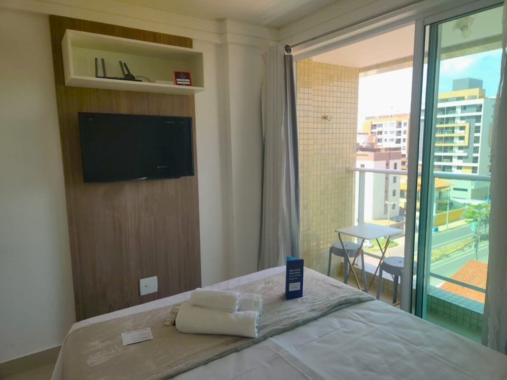 Your Complete Stay With a Rooftop Pool, 40m From the Beach in Cabedelo Cmzs