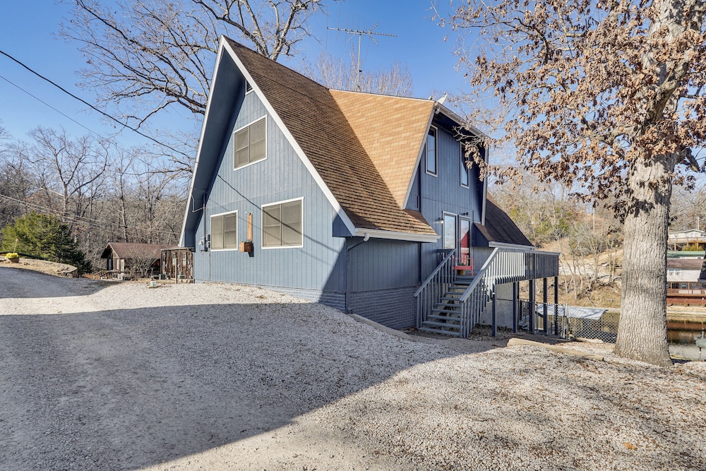 Lakefront Home w/ Dock & Decks in Gravois Mills!
