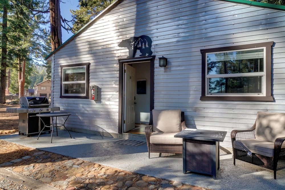 Grill & Beach Access: Cabin in Tahoe Vista!
