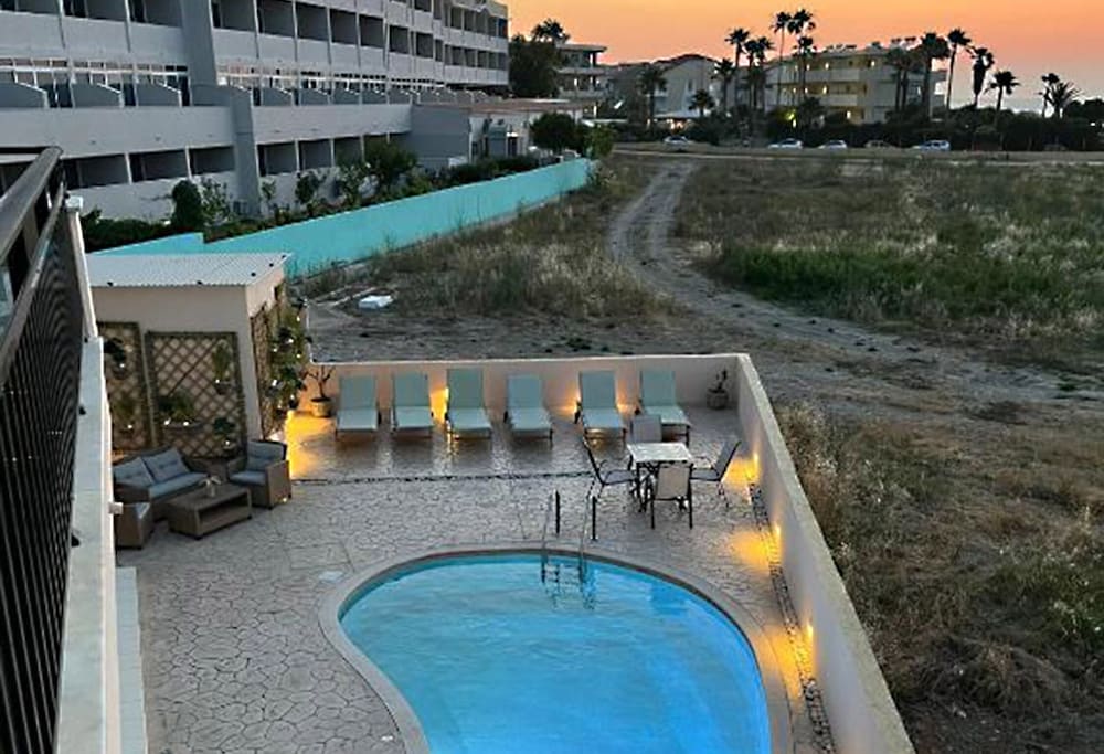White and Blue Luxury Suites Rhodes