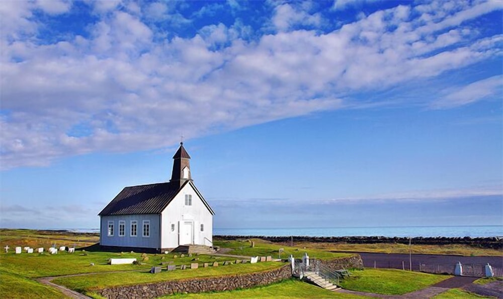 Black beach cottage