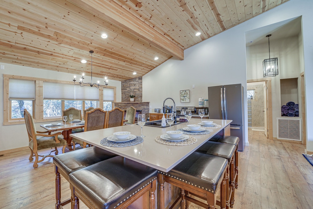 Airy Pine Cabin w/ Wraparound Deck Near Trails! - Property Image 16