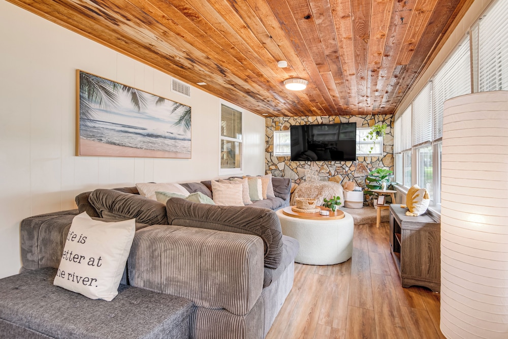 Merritt Island Home w/ Deck & River View!