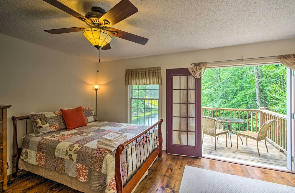 Serene Todd Getaway w/ Private Pond & Creek Views! view 3