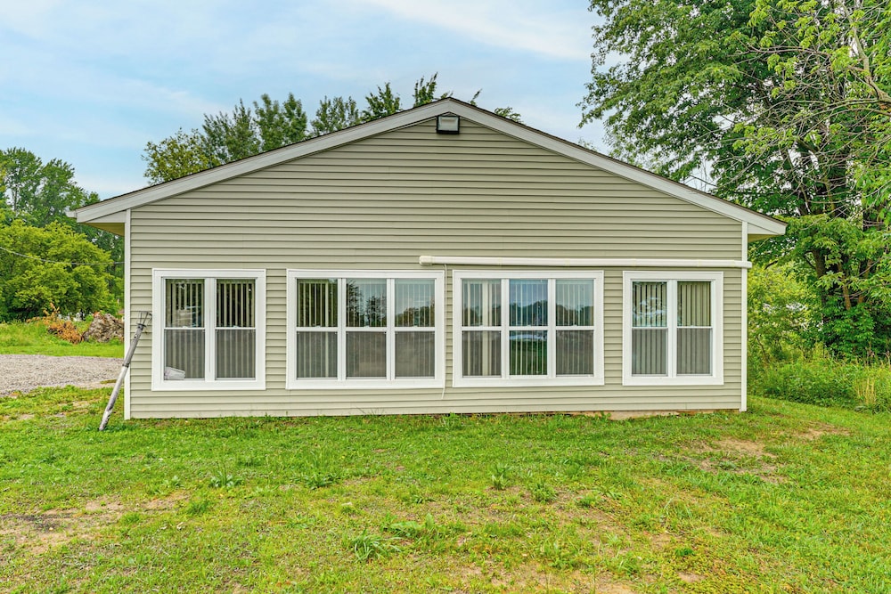 Walk to Shay Lake: Updated Home w/ Water View!