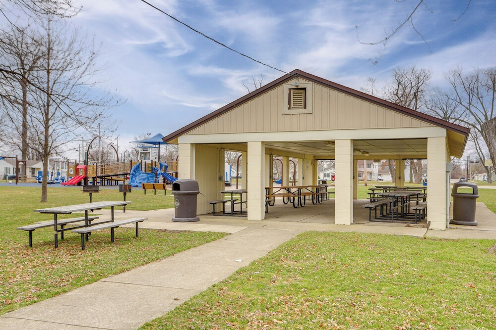 1 Block to Beach: Home w/ Hot Tub in Port Clinton!