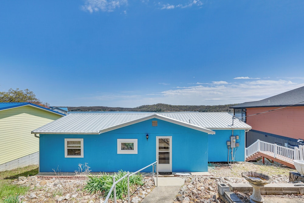 Private Dock at Waterfront Lake of the Ozarks Home view 5