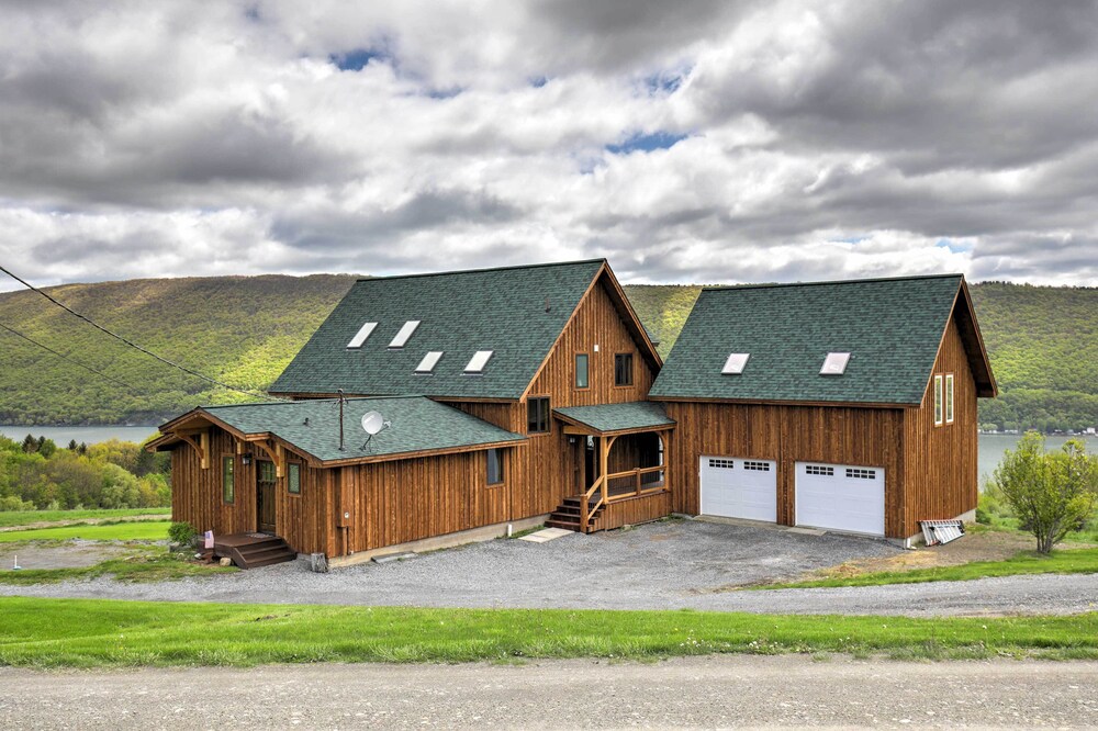 Naples Cabin w/ Lake Views & Wraparound Deck! view 4