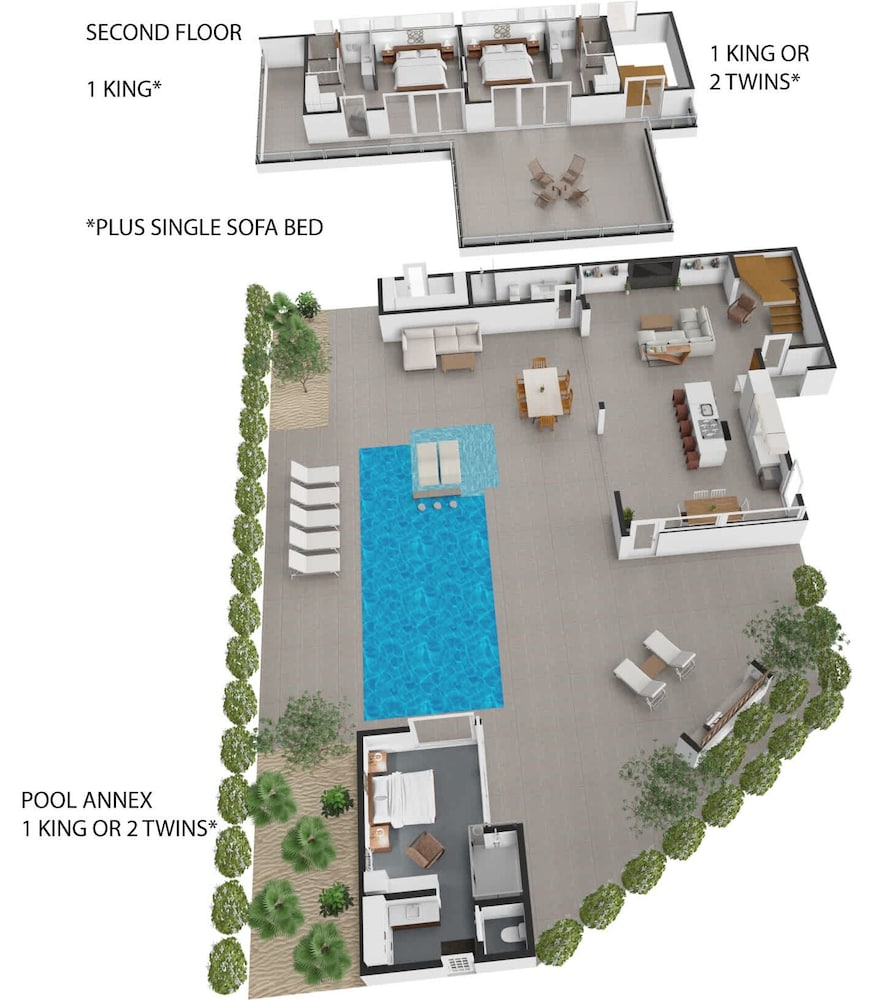 Seaside Family Vacation Villa, Hotel Amenities v2