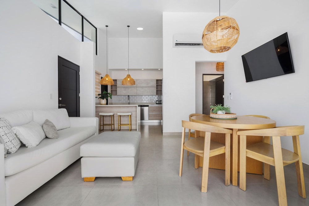 Sophisticated Home with a Chic Design and a Private Terrace with a Plunge Pool