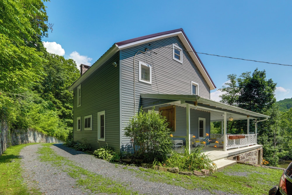 River Views & Boat Launch Access: Huntingdon Home
