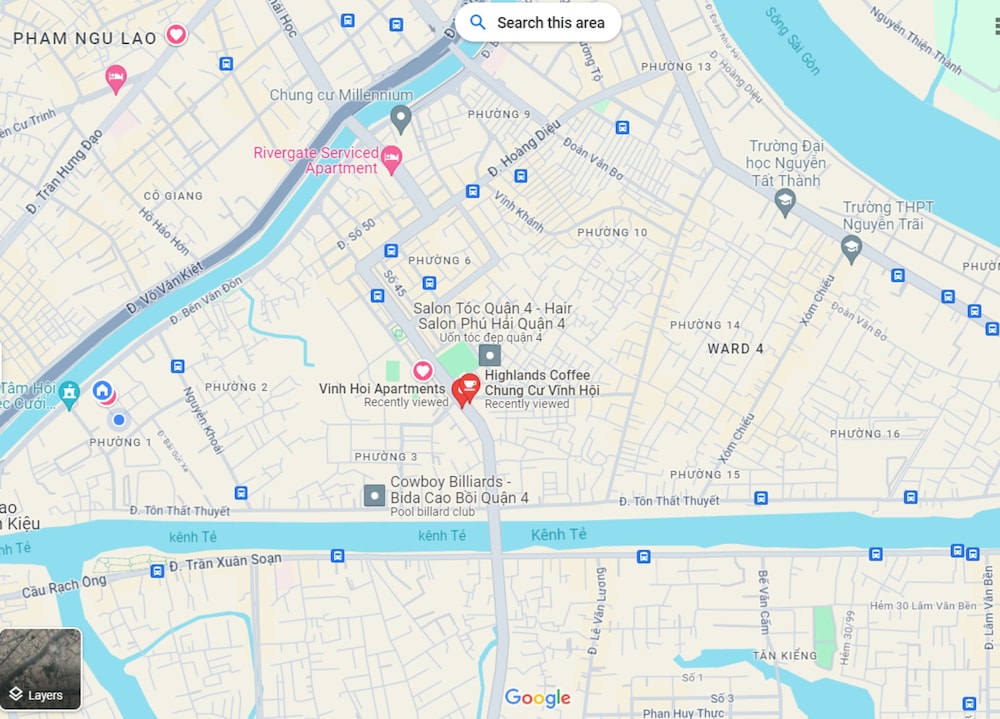 Luxury The Goldview Apartment - Saigon Center Riverside
