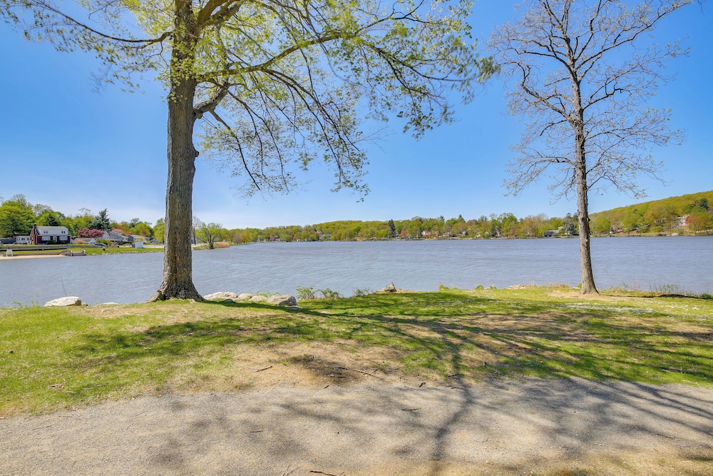 Lake Carmel Access: Waterfront Home w/ Deck!