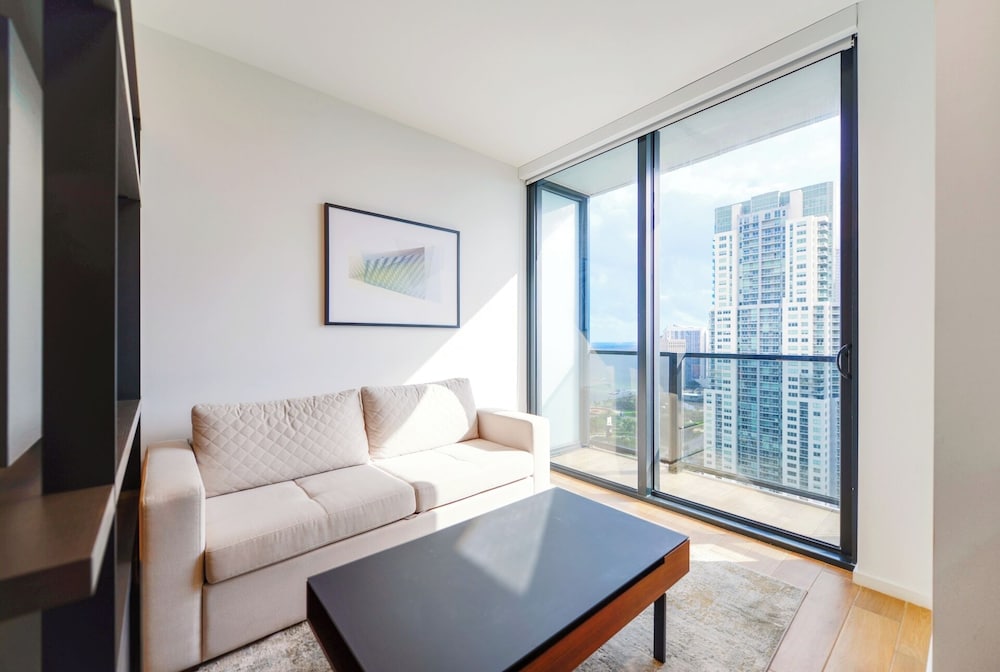 Incredible top floor studio with view