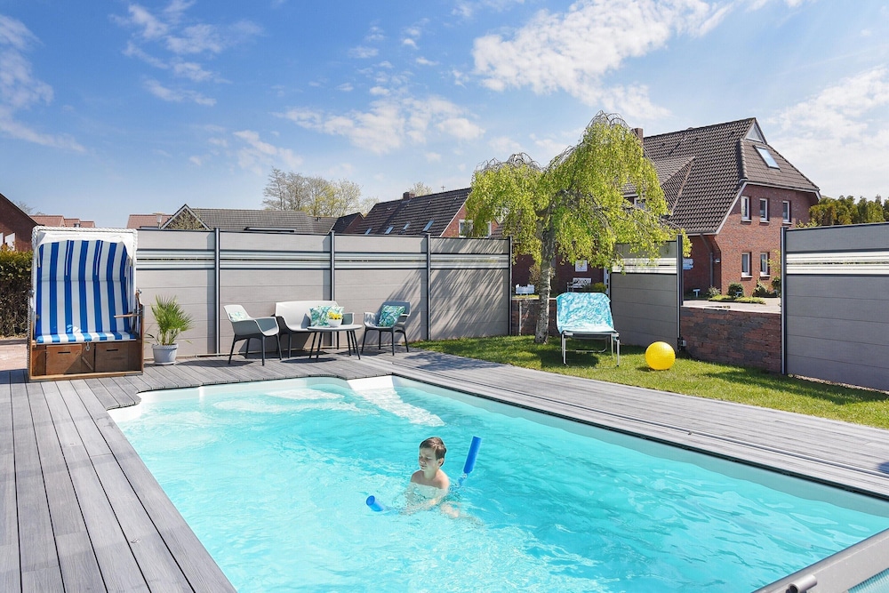 Gemuetliche Ferienwohnung mit Balkon in Bensersiel