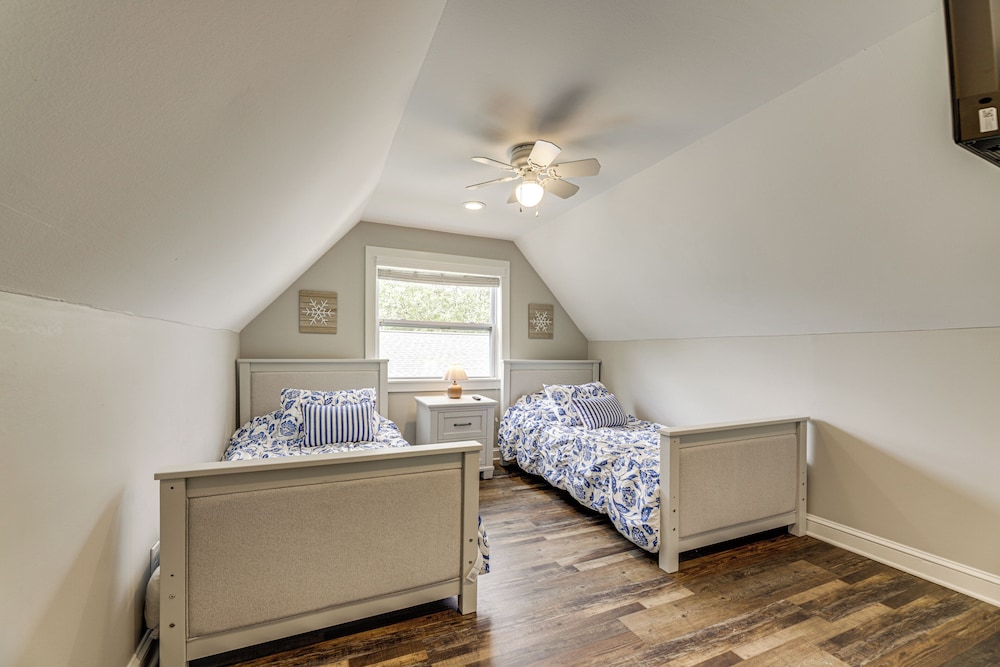 Modern Comfort Near Columbus: Home w/ Yard & Porch