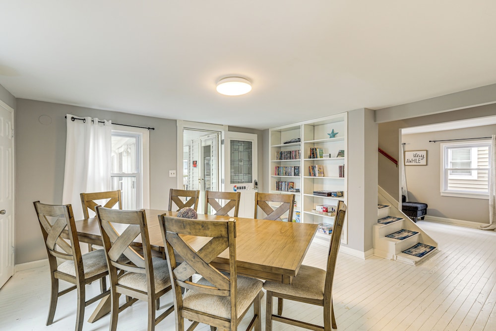 1 Mi to Bradley Beach: Family-friendly Home!