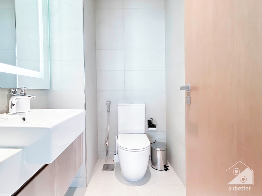 Cozy 1BR With Balcony & Views in Azizi Fawad