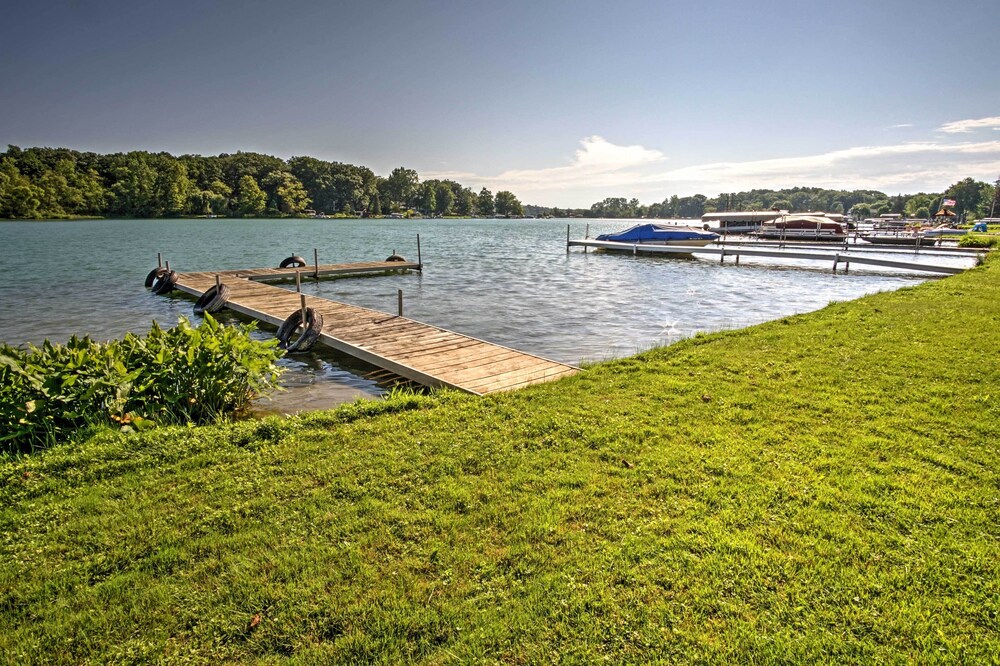 Waterfront Vandalia House w/ Dock on Donnell Lake! view 2