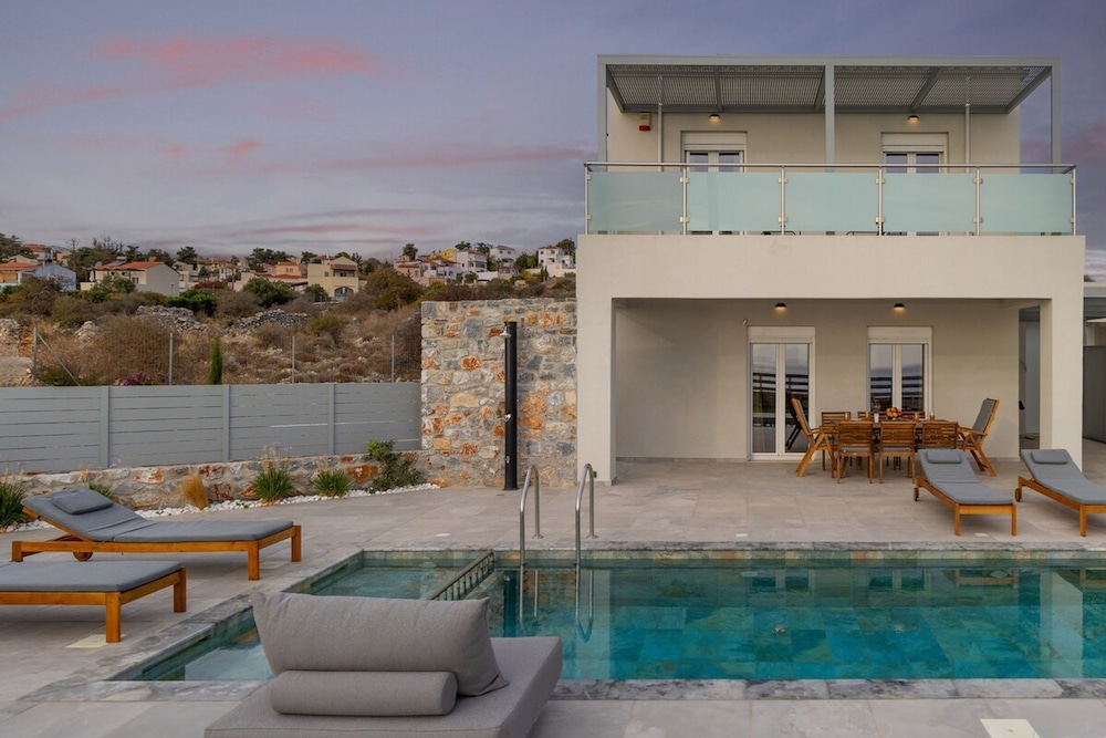 Gianna s Panoramic Seaview Twin Villas With Pools