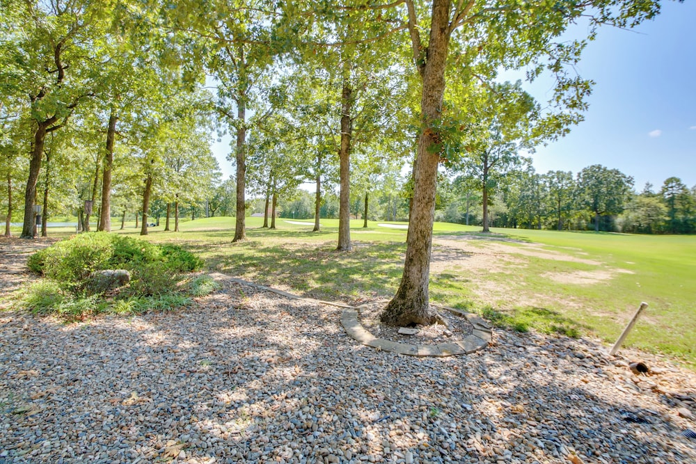 Golf Course View: Elegant Hot Springs Village Home
