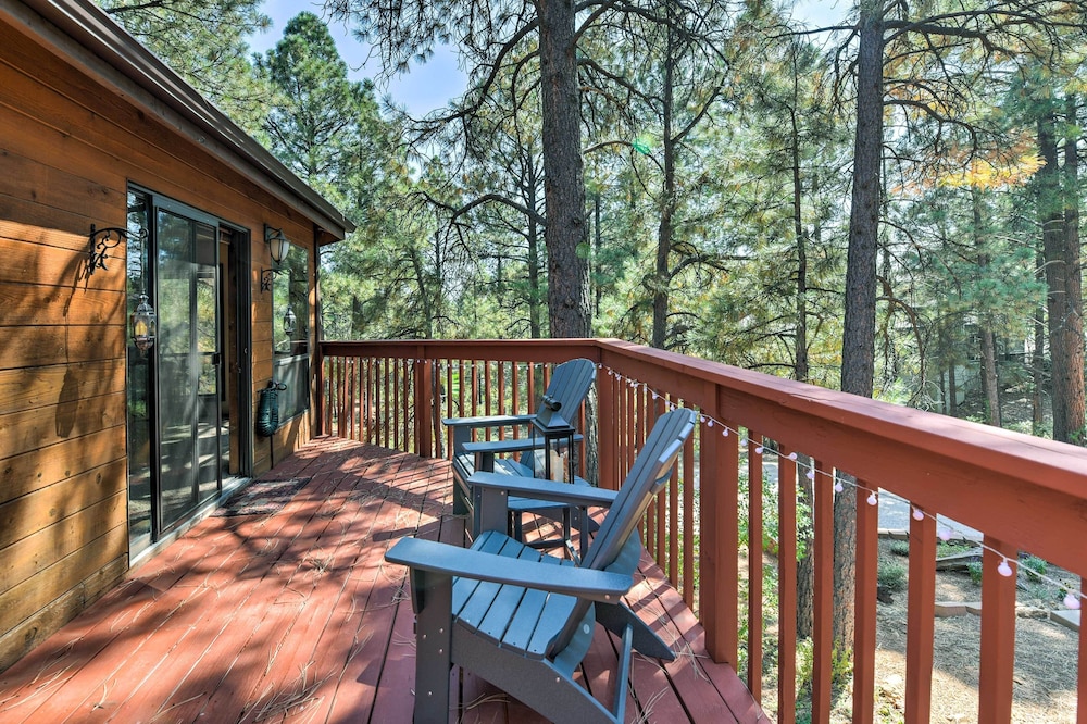 Wooded Retreat w/ Deck: 4 Mi to Downtown Flagstaff view 5