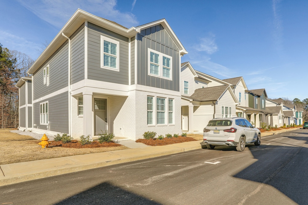 Near Square & Campus: Modern Home w/ Pool Access!
