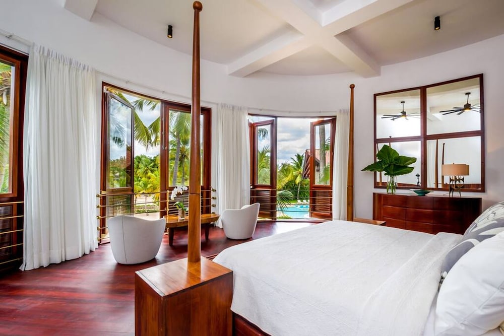 Beachfront Estate w Pool Elevator Chef Butler
