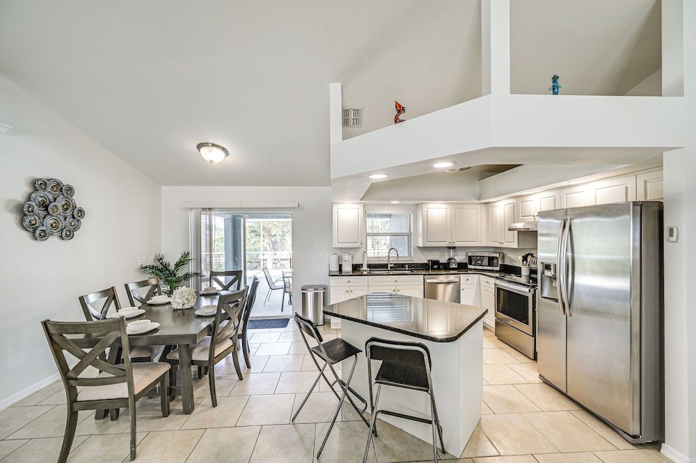 Patio, Dock + Canal Access: Cape Coral Home!