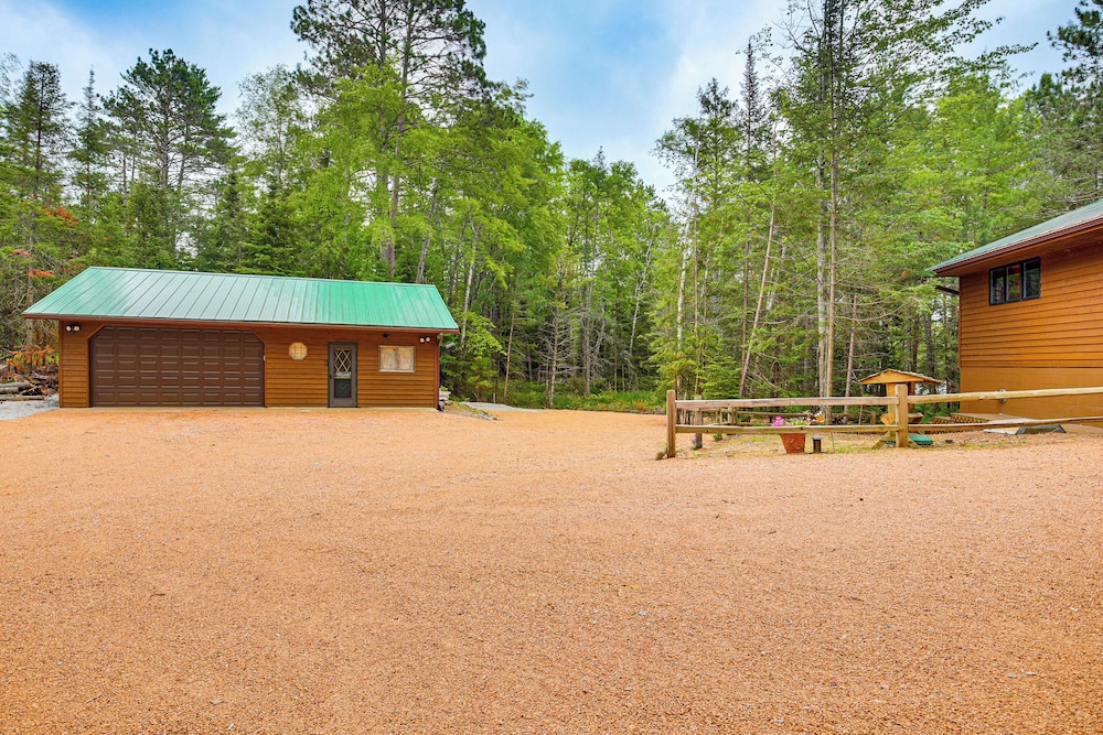Lakefront Eagle River Cabin w/ Fire Pit & Porch view 5