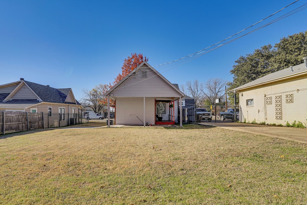 Walk to Shops: Centrally Located Fort Worth Home