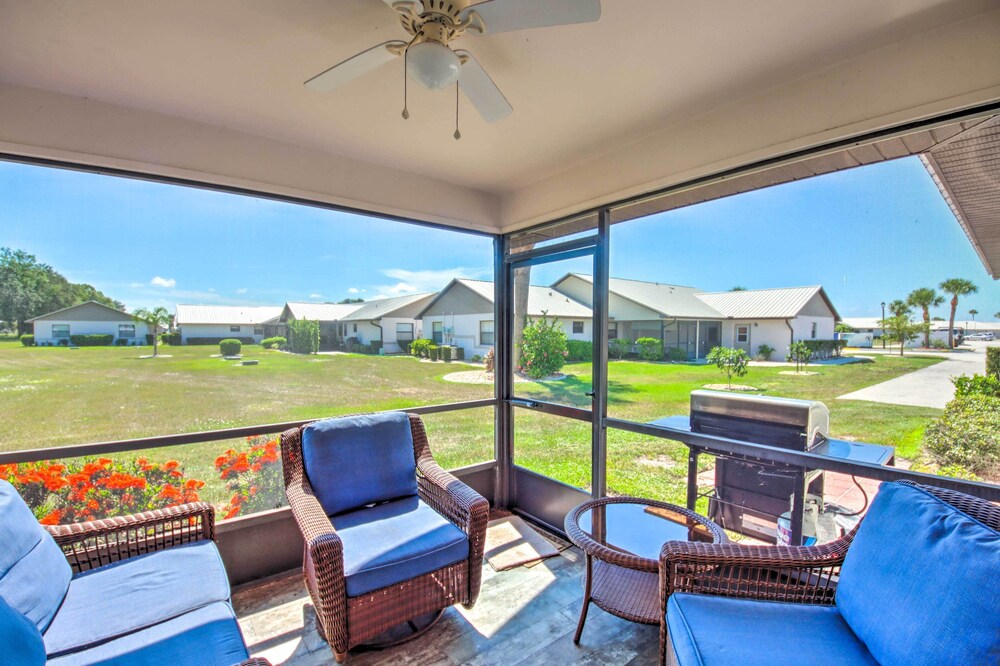 Screened Porch + Pool Access: Cozy Sebring Condo view 5