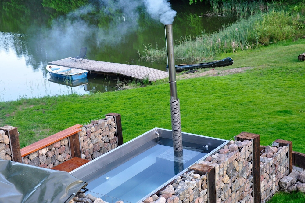 Holiday Home in Dabie, Directly at the Lake