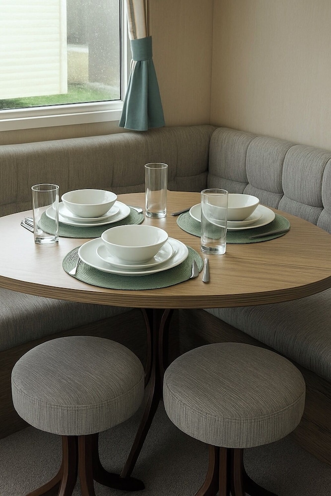 Cozy Caravan at Tower Lawn, Haggerston Castle Perfect Family Getaway