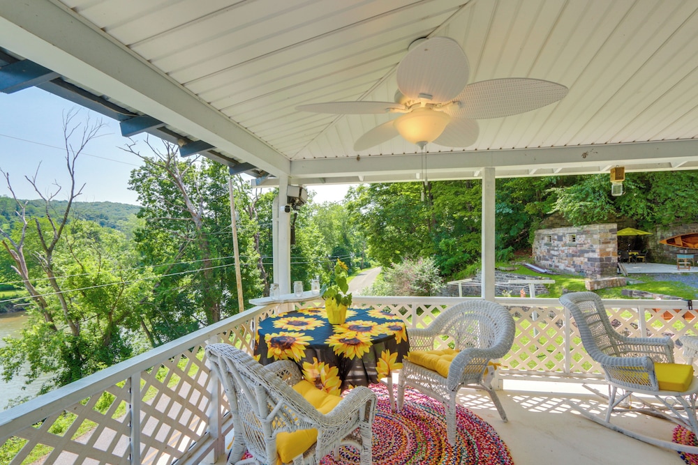 River Views & Boat Launch Access: Huntingdon Home