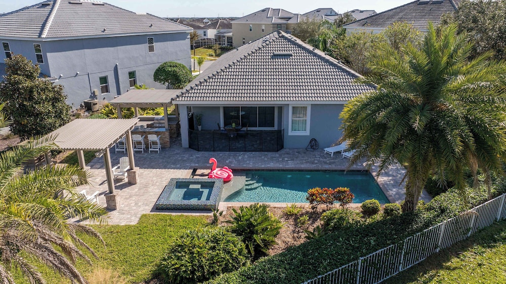 Luxurious 4Bd Villa Private Pool @ Champions Gate Resort 9021