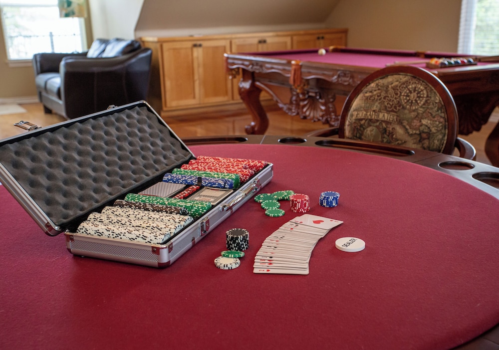 Lakefront 6BR Retreat w Dock & Game Room