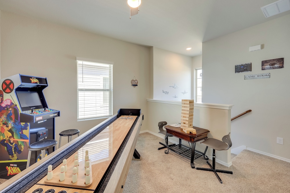 Hot Tub & Pool Haven w/ Game Loft: 6 Mi to Afb!