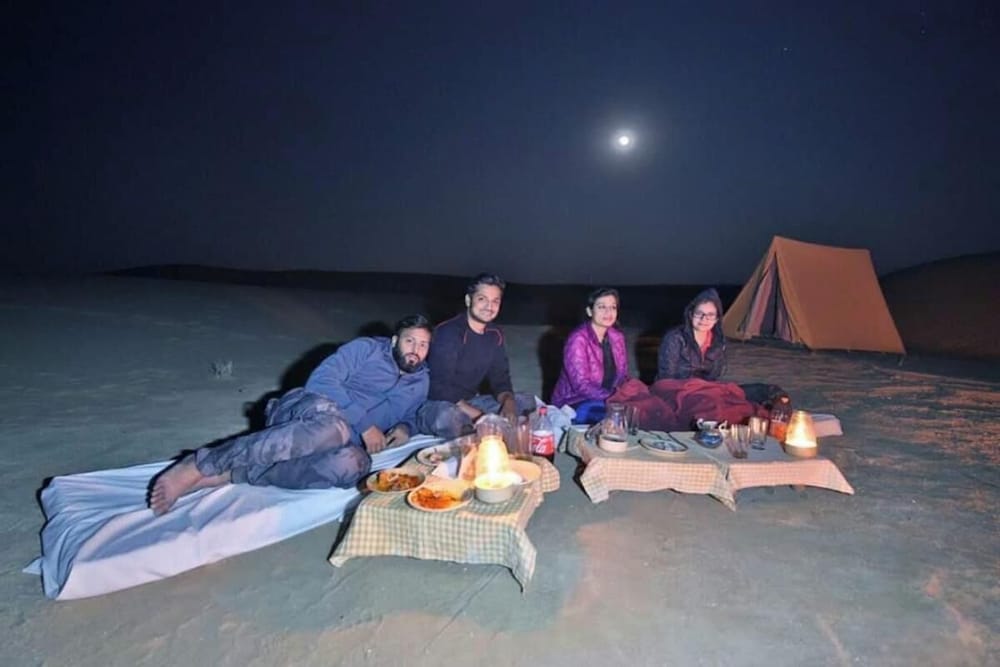 The Chirag Desert Camp Sam Sand Dunes view 3