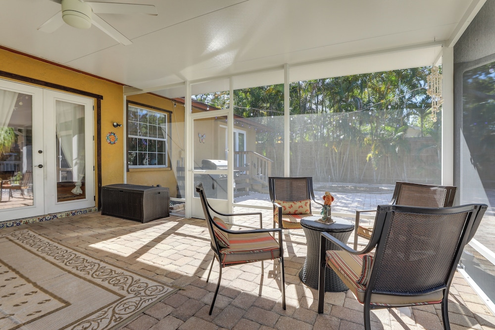 Sarasota Getaway w/ Private Pool & Backyard Oasis!