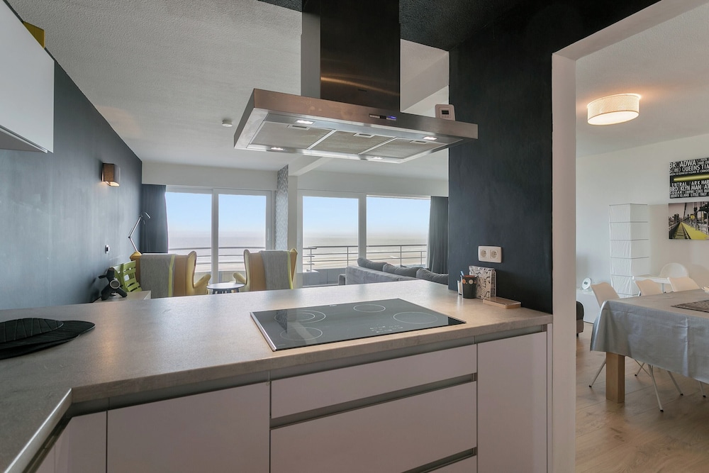 Apartment in Blankenberge Near Seawall