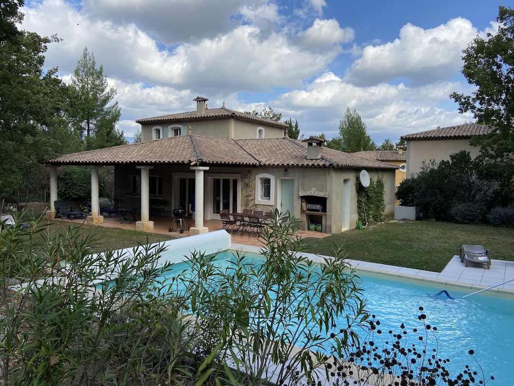 Fayence Villa with Pool view 2