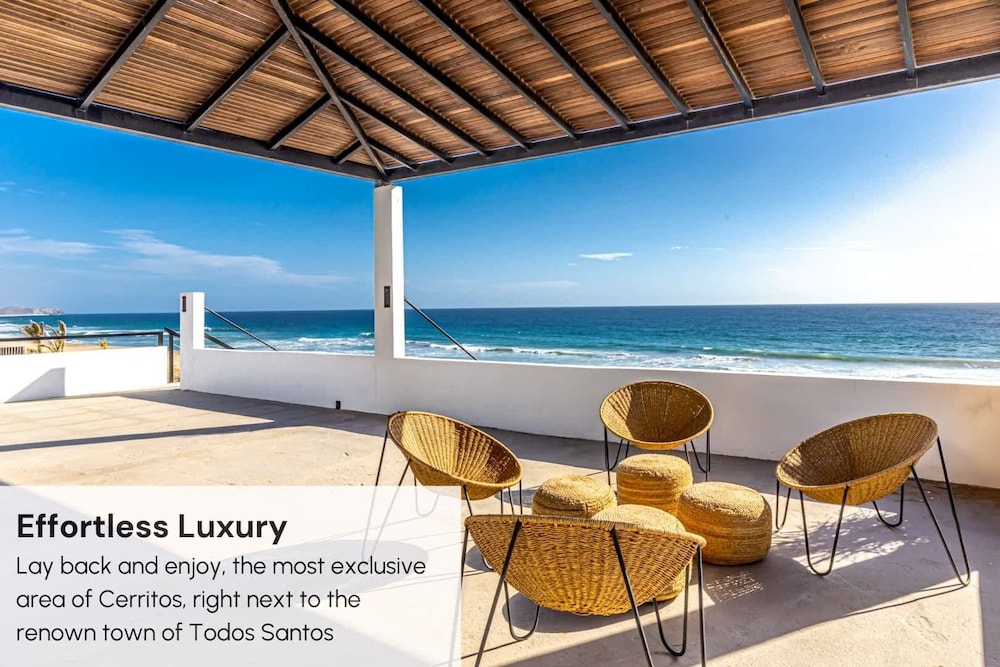 Oceanfront 10 BR Villa With Pool - Jacuzzi - Beach