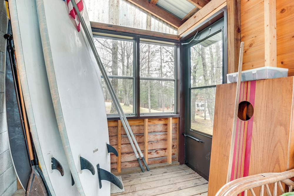 Dock + Fire Pit: Sweet Serenity on Amber Lake