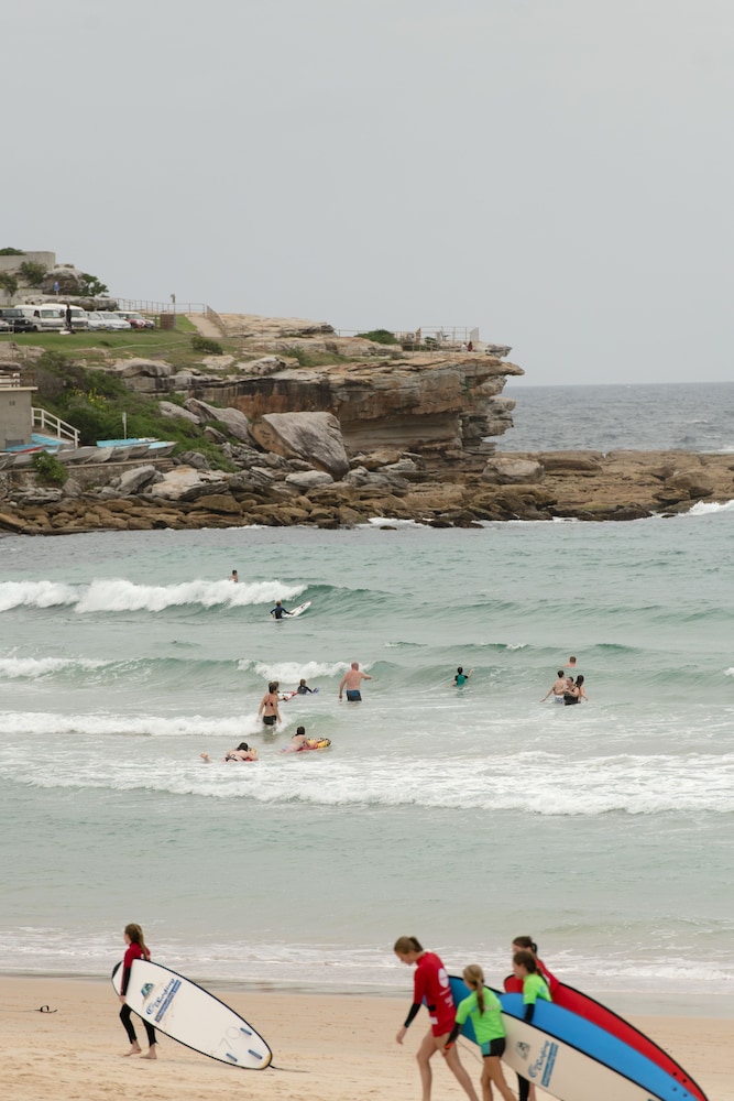 Ocean Front Building On Bondi Beach
