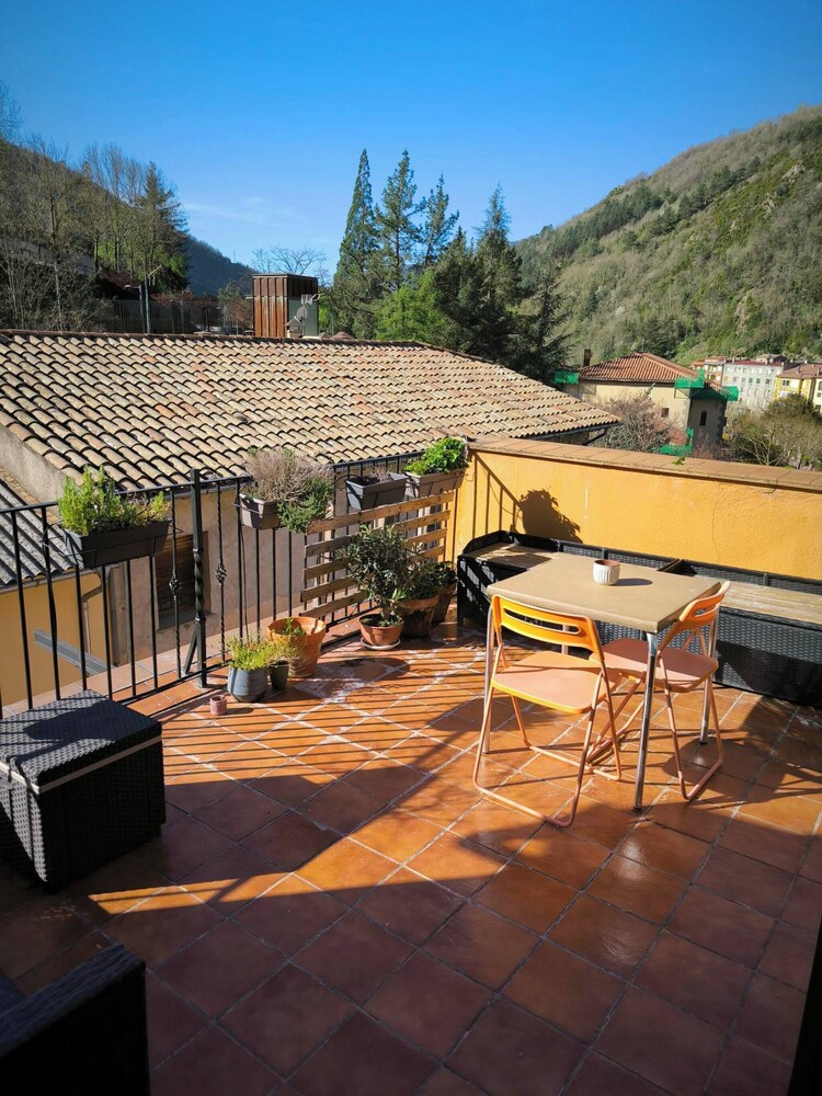 Charming Rustic Duplex Penthouse