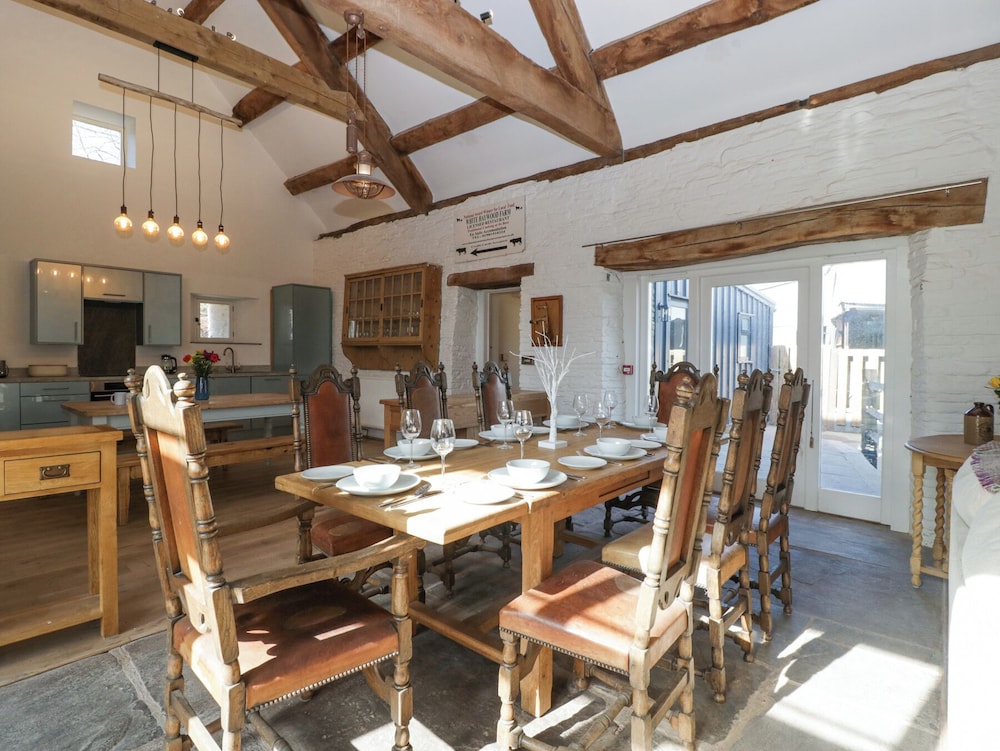 White Haywood Barn