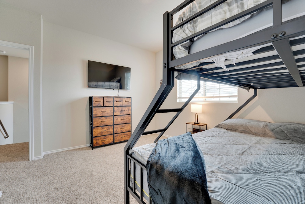 6 Mi to Afb: Pool & Hot Tub Haven w/ Game Room